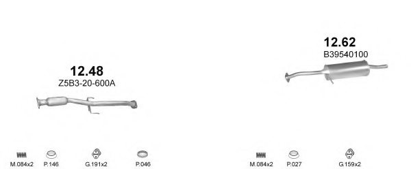 POLMO POLMO99545 Exhaust System